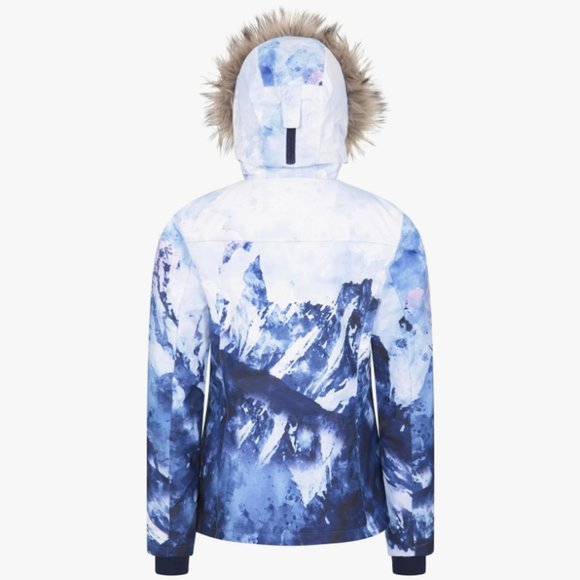 Mountain Print Nordic Extreme Printed Women's Ski Jacket - Picture 3 of 16